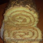 Рулет со сгущенкой